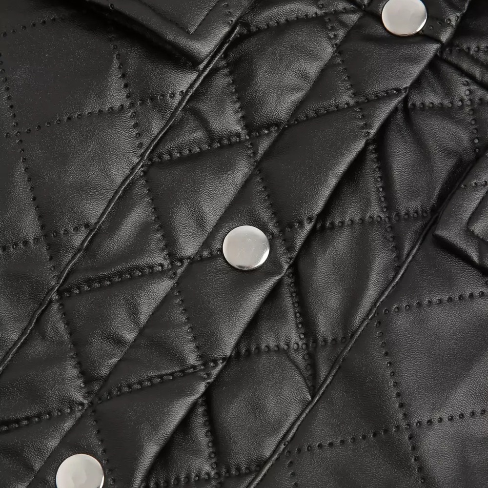 Faux Leather Vest - Picture 2 of 3